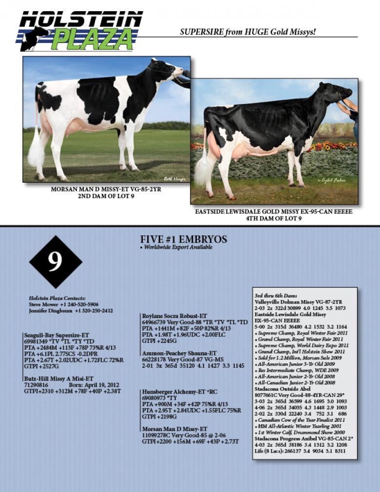 Datasheet for SUPERSIRE x Butz-Hill Missy A Misi