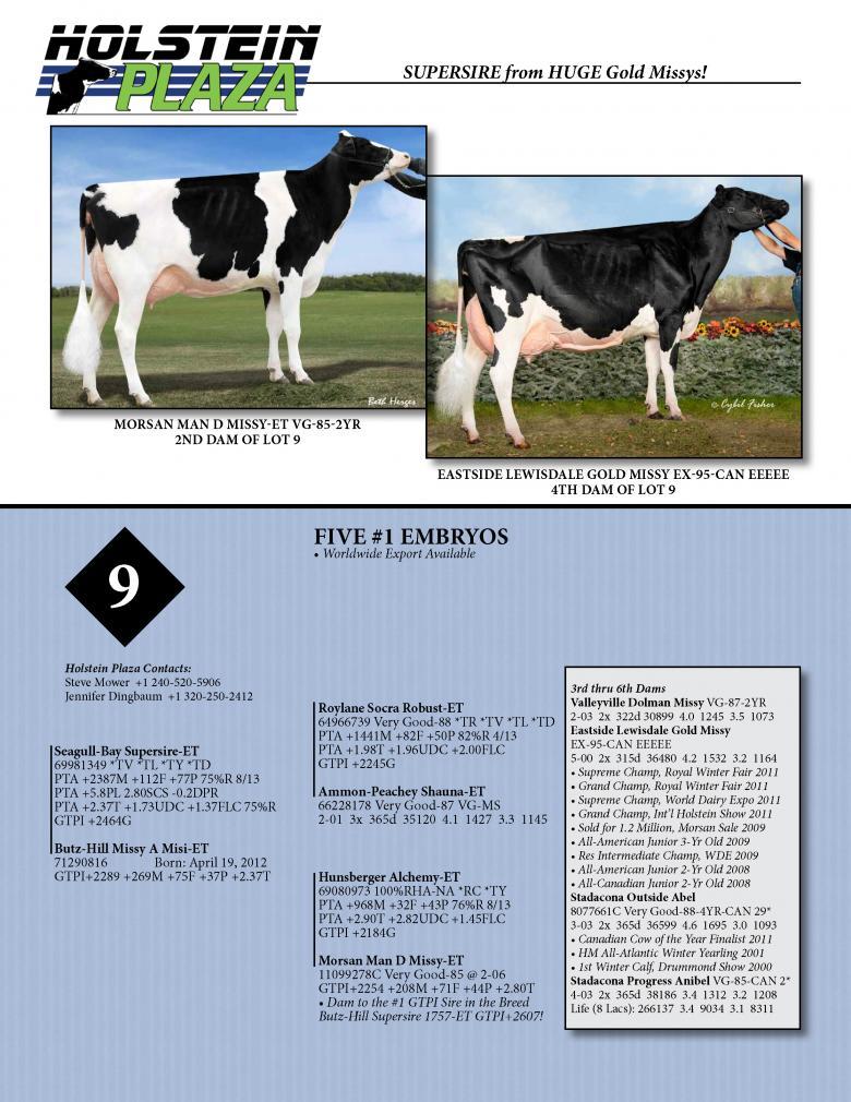 Datasheet for SUPERSIRE x Butz-Hill Missy A Misi