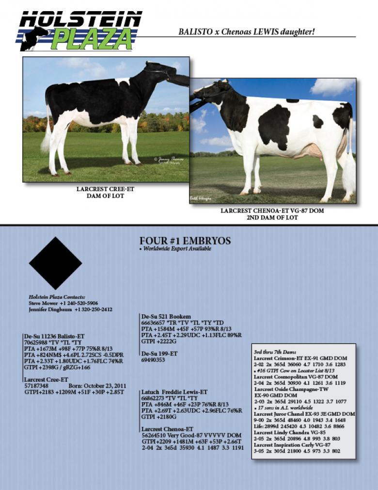 Datasheet for BALISTO x Larcrest Cree