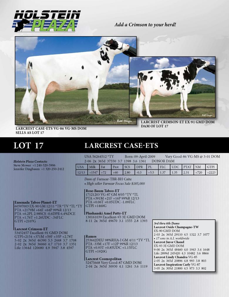 Datasheet for Larcrest Case VG-86 DOM